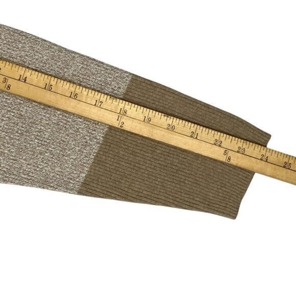 Karen Scott Colorblock Mock Neck Sweater Womens Sz XL Brown Casual Pullover New - Picture 15 of 16